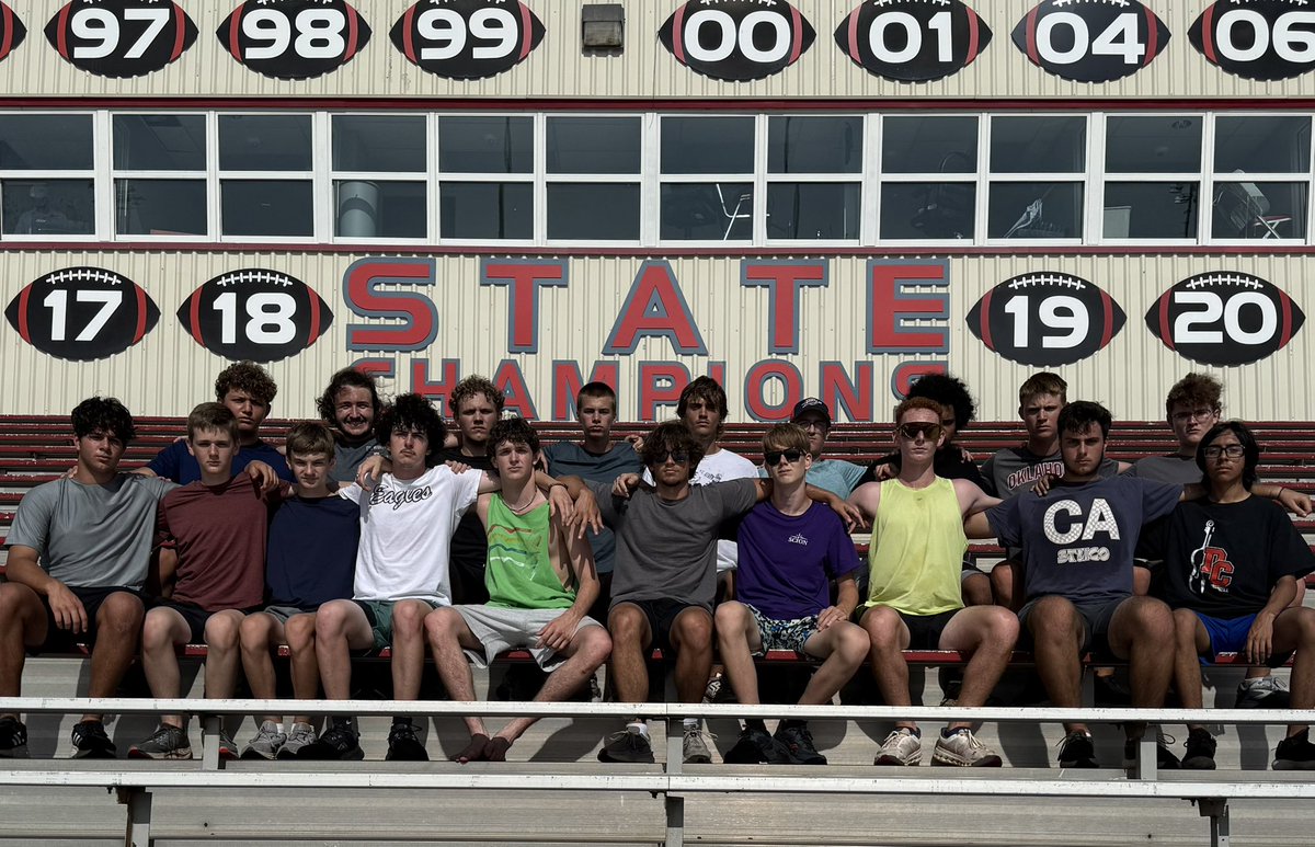 CAHS SWIM (@cahs_swim) on Twitter photo June training session complete. Team 55 came to work. Shout-out to <a href="/CAHS_FOOTBALL19/">CARL ALBERT FOOTBALL</a> - your incredible success provided an elite photo background 🤙🏽 #ChampHigh June training session complete. Team 55 came to work. Shout-out to <a href="/CAHS_FOOTBALL19/">CARL ALBERT FOOTBALL</a> - your incredible success provided an elite photo background 🤙🏽 #ChampHigh