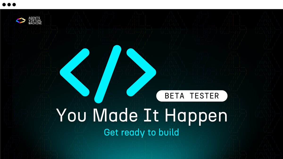 1/ The response has been incredible.

We've selected over 100 applications for early access to AVM with impressive technical depth and global reach, spanning all continents and many applicable sectors 👇