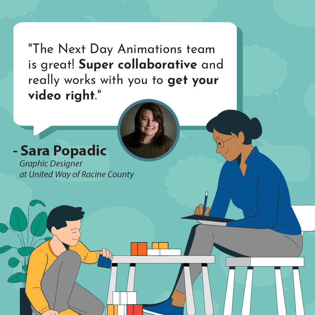 High-quality collaboration, so you can focus on changing the world 🌎

No matter your organization’s goals, animated explainer videos can support and elevate your work. Learn more on our profile ➡️

#NextDayAnimations #AnimationStudio #ClientFeedback #AnimationReview #5StarReview