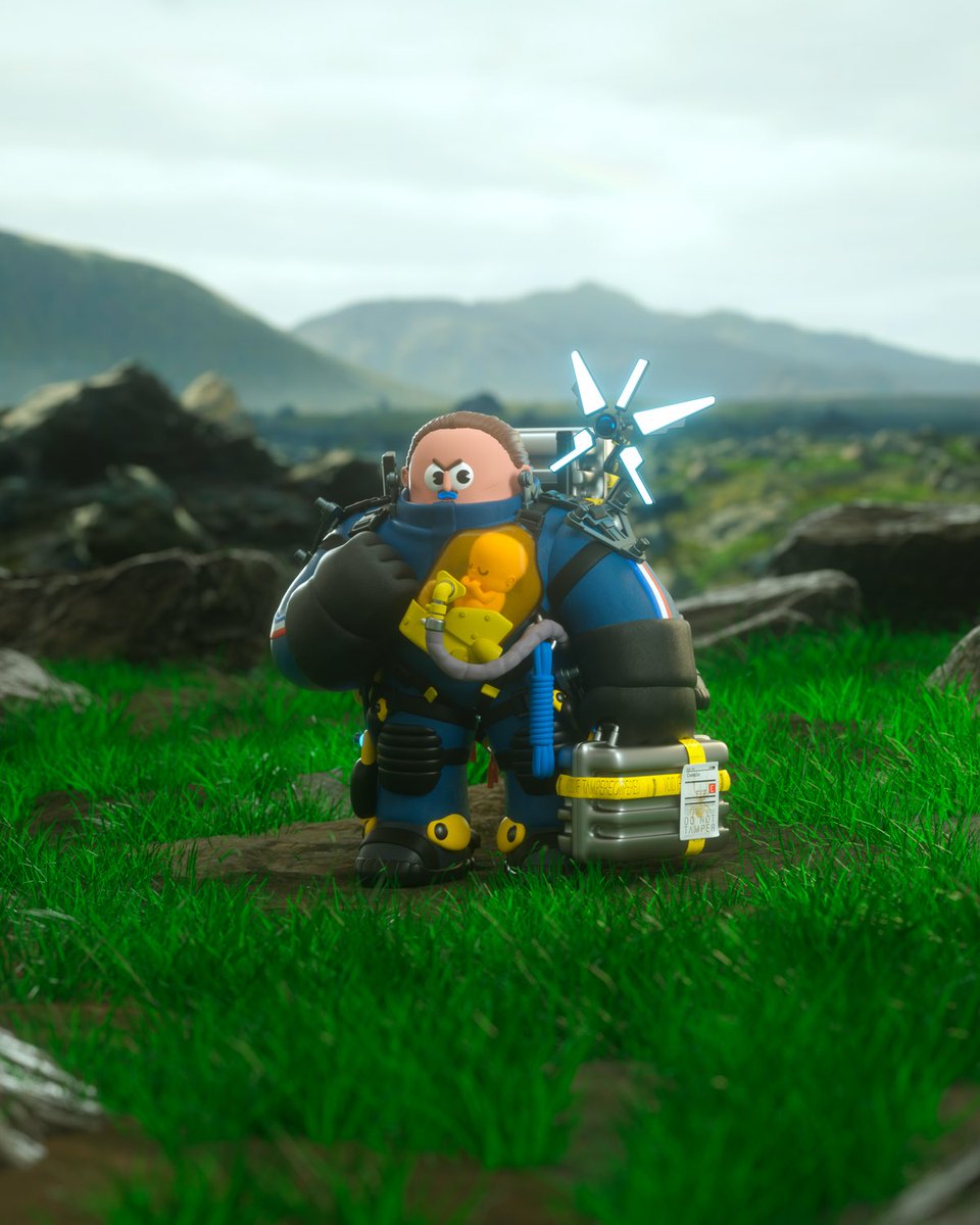 sedibujantuits's tweet image. Death Stranding 🏝️ 👶 #playstation #DeathStranding2