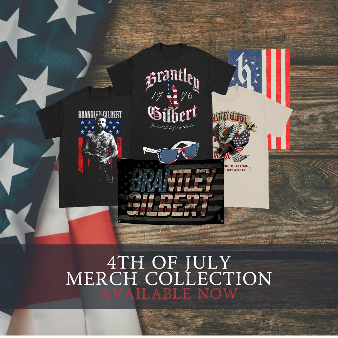 You know we gotta celebrate America's birthday... So it's only right that we drop some exclusive, limited-time 4th of July merch! 💪🔥 Get it while you can! 🇺🇸
store.brantleygilbert.com