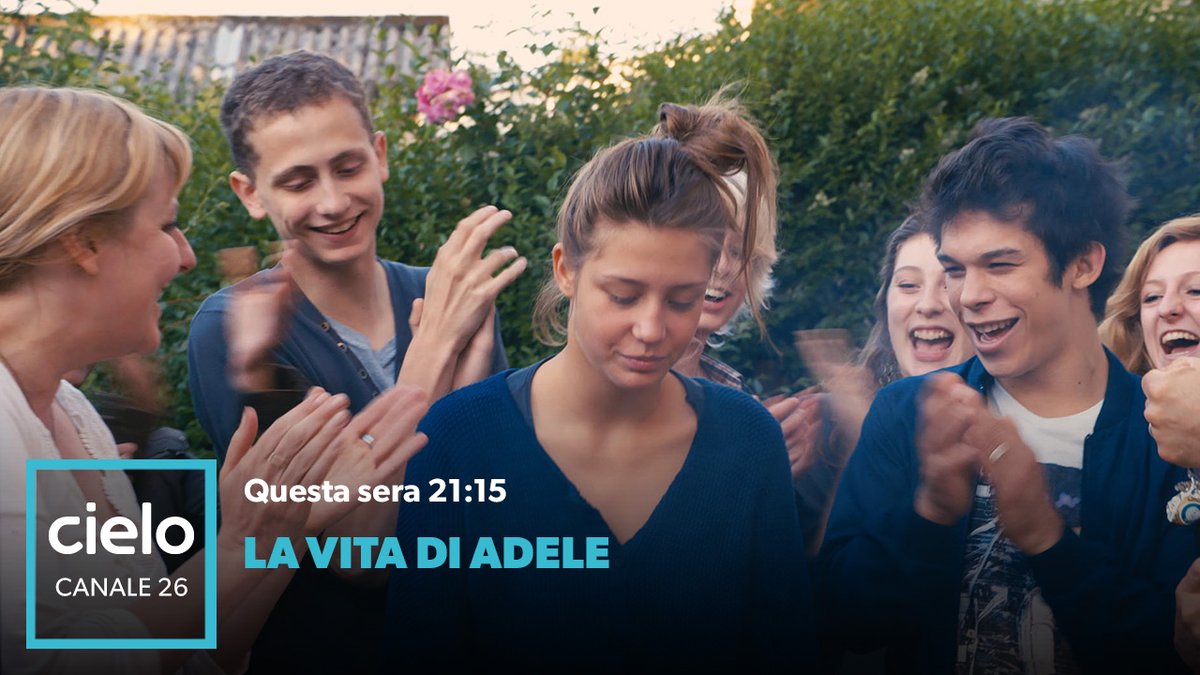Vivere il proprio amore a dispetto dei giudizi. Questo è “La vita di Adele”, in onda questa sera su Cielo alle 21:15 💙