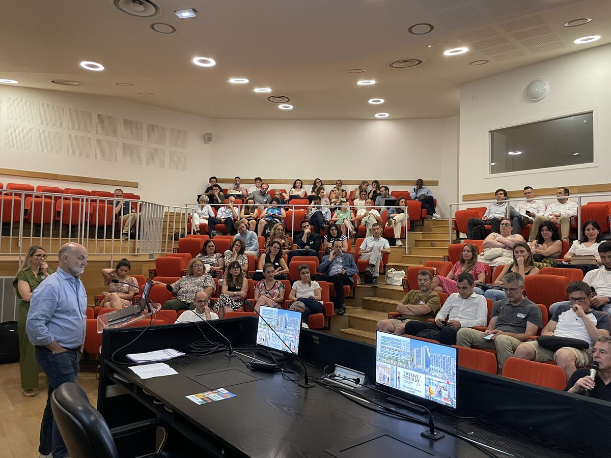 Merci <a href="/barlesi/">Fabrice Barlesi</a>  pour ta très belle conférence sur les mécanismes de résistance à l’immunothérapie au cours de la réunion plénière du GFPC à Marseille ! <a href="/PascaleTomasini/">Pascale Tomasini</a>