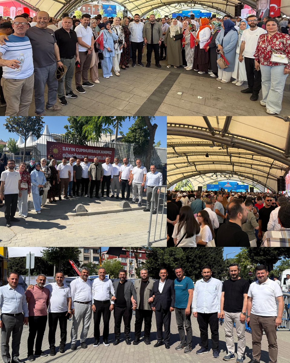 Erdem DEMiR 🇹🇷 (@demir_erdem) on Twitter photo Genel Başkanımız ve Cumhurbaşkanımız Sayın Recep Tayyip Erdoğan’ın teşrifleriyle Güngören’de düzenlenen Toplu Açılış, Temel Atma ve Anahtar Teslim Törenine katılım sağladık.
Liderimizle aynı safta yürümekten, bu büyük heyecana ortak olmaktan gurur duyuyoruz.
<a href="/abdullahozdemir/">Abdullah Özdemir</a> Genel Başkanımız ve Cumhurbaşkanımız Sayın Recep Tayyip Erdoğan’ın teşrifleriyle Güngören’de düzenlenen Toplu Açılış, Temel Atma ve Anahtar Teslim Törenine katılım sağladık.
Liderimizle aynı safta yürümekten, bu büyük heyecana ortak olmaktan gurur duyuyoruz.
<a href="/abdullahozdemir/">Abdullah Özdemir</a>