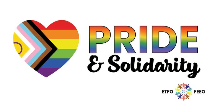 At the beginning of #PrideMonth2025, our union issues a call to action - we must work collectively to affirm that 2SLGBTQ+ rights are human rights. Solidarity and allyship are vital for all!
etfo.ca/news-publicati… #onpoli