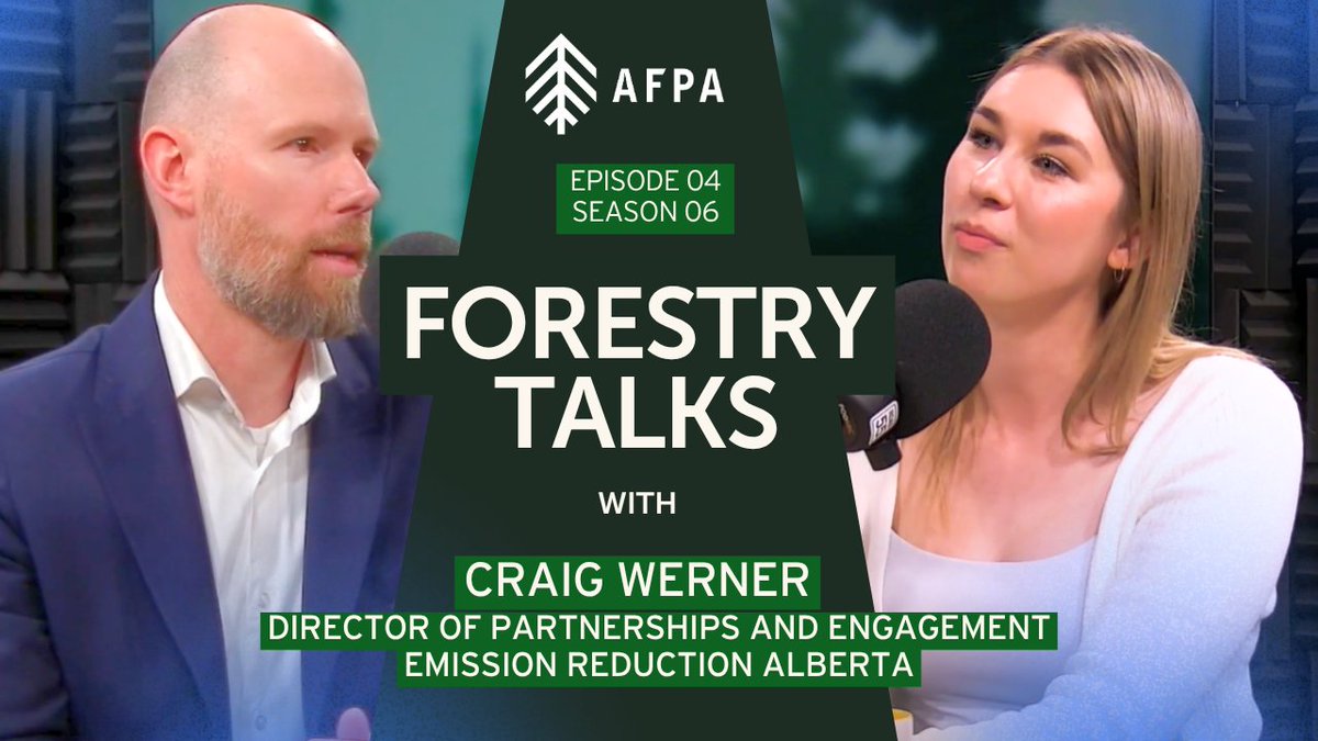 In our latest episode of Forestry Talks, Craig Werner from Emissions Reduction Alberta (ERA) dives into the cutting-edge technologies shaping Alberta’s low-carbon future, including $70M in forestry projects that are turning wood waste into clean energy and cutting emissions