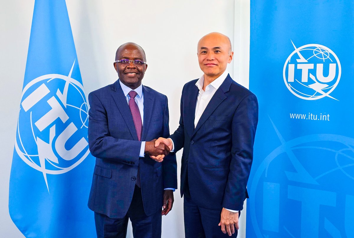 Cosmas Zavazava (@itubdtdirector) on Twitter photo A pleasure to see Mr. Masanori Kondo, SG of <a href="/apt_secretariat/">Asia-Pacific Telecommunity</a>, at <a href="/ITU/">Int’l Telecommunication Union</a> HQ in Geneva on the sidelines of #ITUCouncil. We discussed preparations for #ITUWTDC-25 and the active contribution of the Asia-Pacific region to advancing an inclusive and sustainable digital future for all. A pleasure to see Mr. Masanori Kondo, SG of <a href="/apt_secretariat/">Asia-Pacific Telecommunity</a>, at <a href="/ITU/">Int’l Telecommunication Union</a> HQ in Geneva on the sidelines of #ITUCouncil. We discussed preparations for #ITUWTDC-25 and the active contribution of the Asia-Pacific region to advancing an inclusive and sustainable digital future for all.