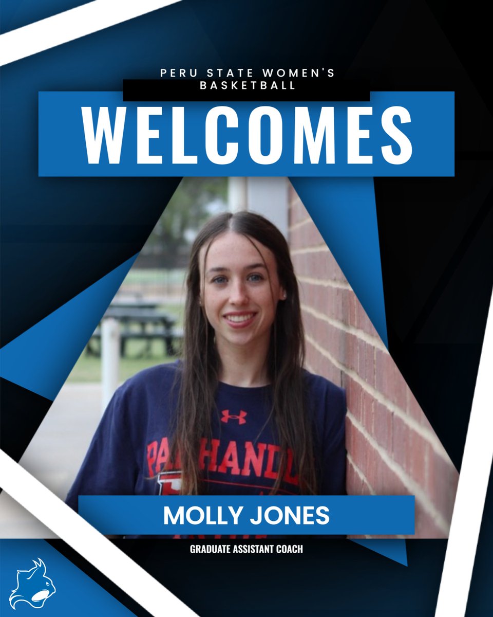 Peru State Women's Basketball welcomes Molly Jones as our Graduate Assistant Coach.  Molly comes from Oklahoma Panhandle State.  Welcome to our Bobcat family Molly!