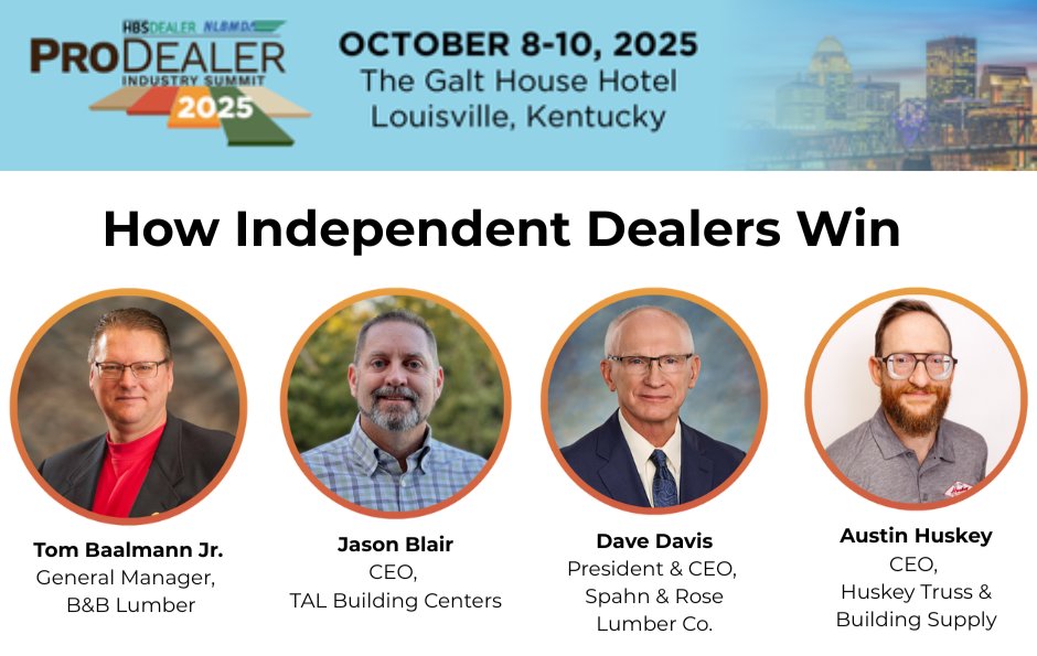 Learn how independent dealers win at the 2025 ProDealer Industry Summit! Being independent doesn’t mean going it alone. This session dives into real-world strategies that help independent dealers stand out, stay competitive, and grow. Register here: prodealer.com/2025/register25