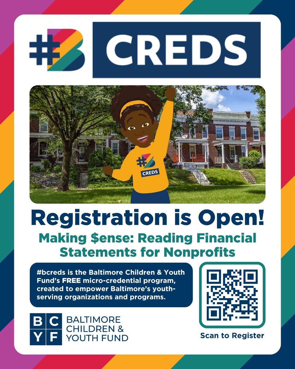New skills. No cost. Big impact!

Registration is open for Making $ense—a FREE micro-credential on reading financial statements, powered by #bcreds and BCYF! Sign up at courses.bcyfund.org!

#NonprofitFinance #MicroCredential #BCYF
