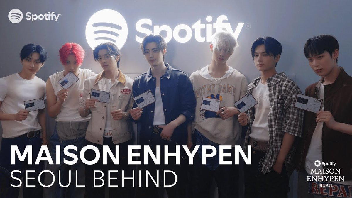 MAISON ENHYPEN SEOUL BEHIND youtu.be/kGQOd5mJizY?si… - <a href="/YouTube/">YouTube</a>