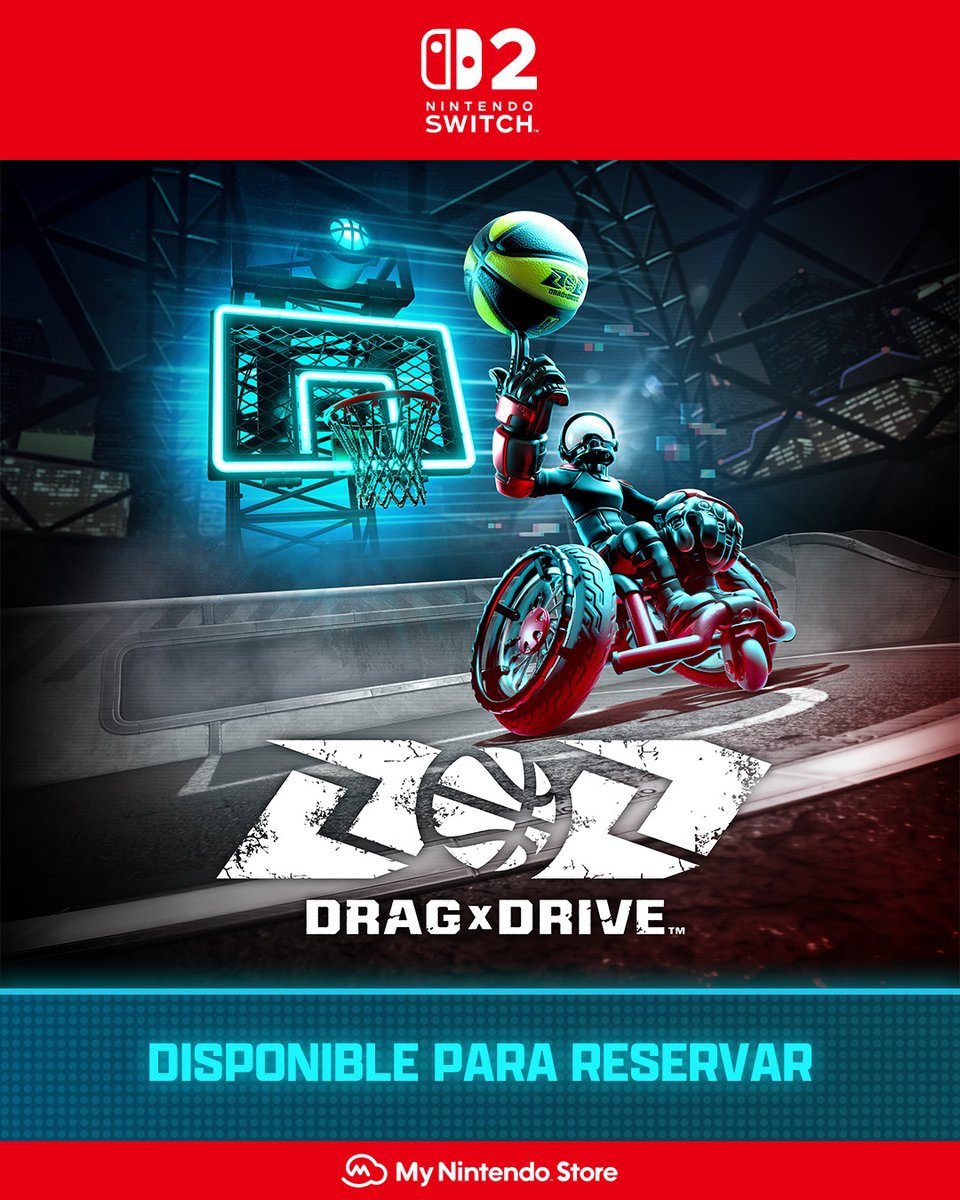 ¡Drag x Drive llegará el 14 de agosto a #NintendoSwitch2!

Ya puedes reservarlo en #MyNintendoStore: ntdo.com/6015A6CZF
