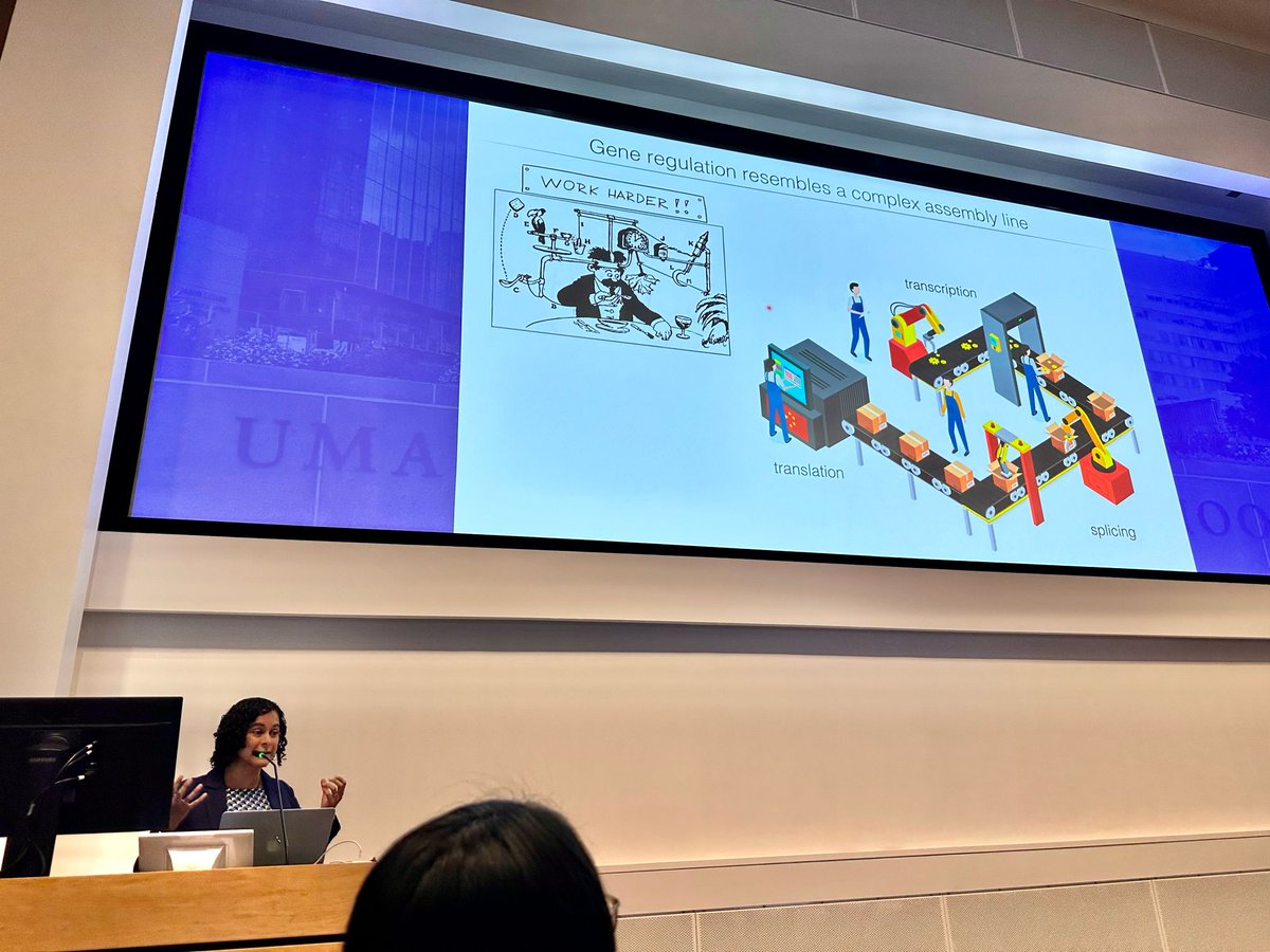 The RTI’s Athma Pai to start Session II: RNA mechanism and Regulation, to discuss From Noise to Signal: Studying the efficiency of mRNA splicing #RNATx2025