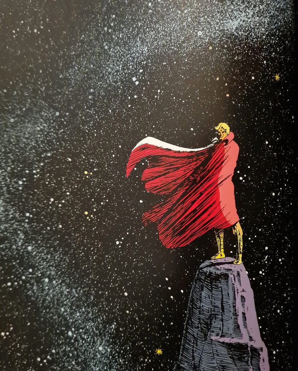 Good Morning. 

Art by Jim Starlin.