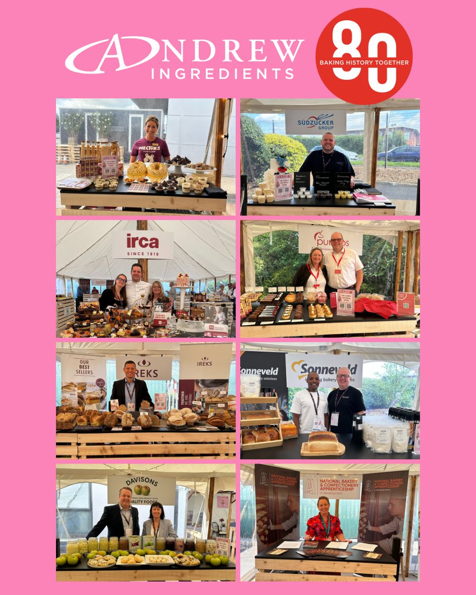 AndrewIngred's tweet photo. Our 80th Exhibition Draws to a Close!
#BakingHistoryTogether #AndrewIngredients80 #Ai80 #80thAnniversary #FamilyBusiness #WorkWith #WorkWithAndrewIngredients #AndrewIngredients #History #BusinessHistory #BakingHistory #Exhbition #NewProduct https://t.co/3HNPvMYp3E
