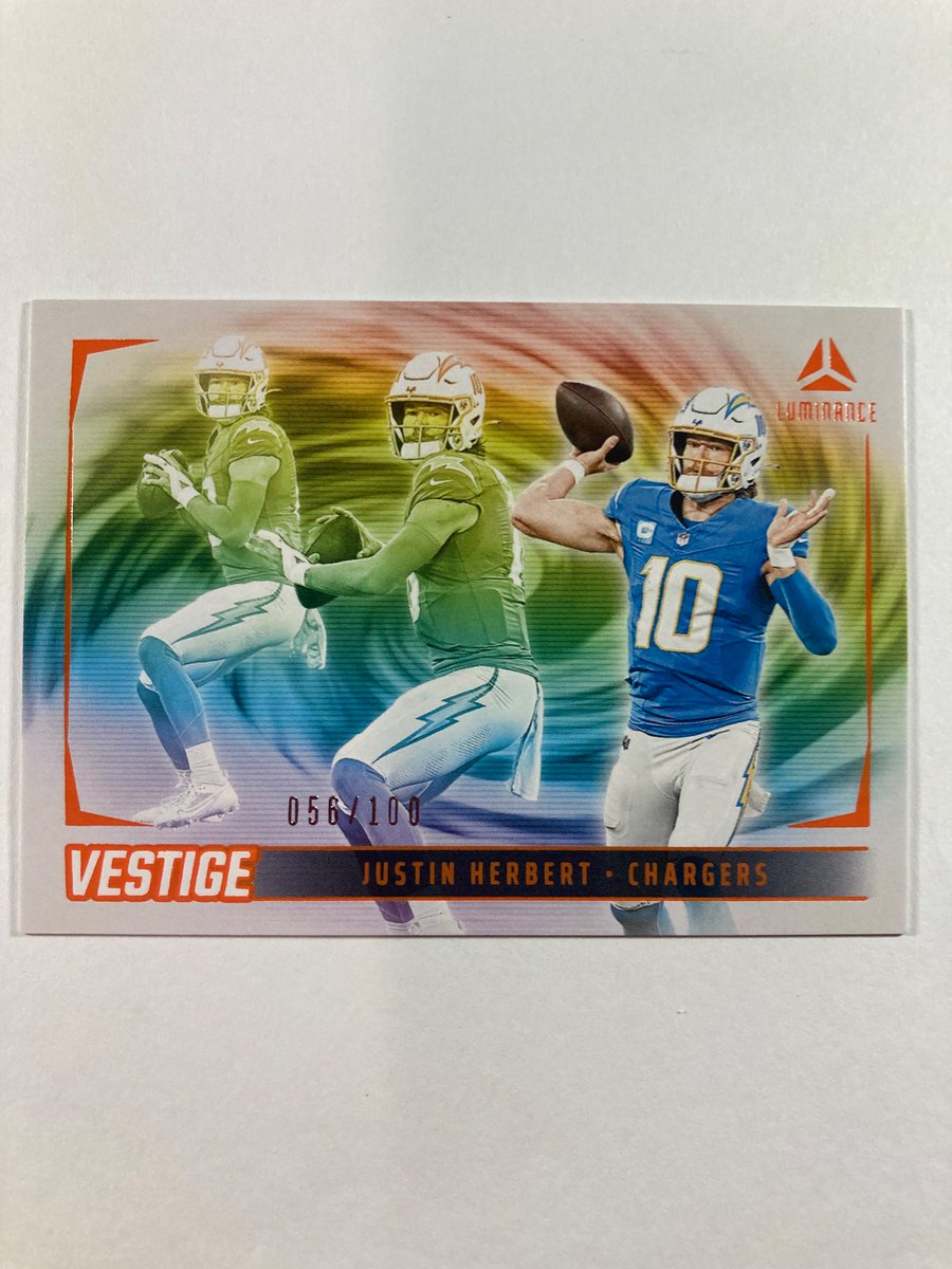 🎁Appreciation Day Giveaway🎁

Winner Announced Thursday

🔥Justin Herbert Panini Vestige 55/100

To enter
1. Follow
2. Retweet
3. Like
