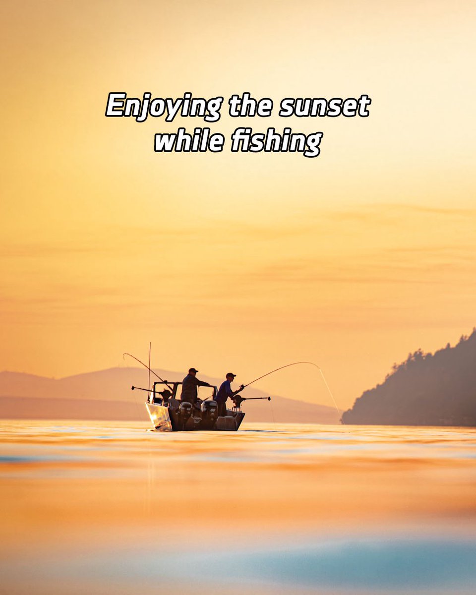 Pretty much anything that involves fishing 🙌 #RunDeep