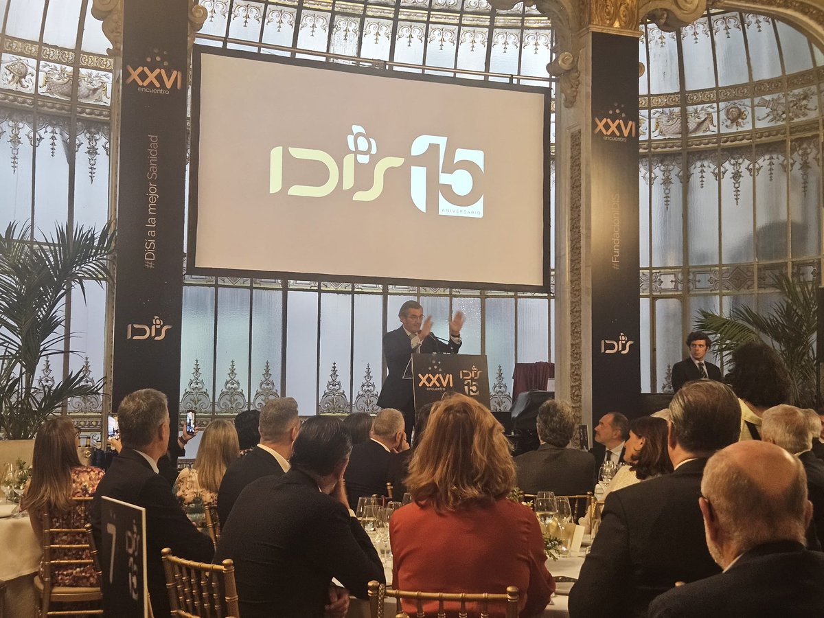 ACES - Associació Catalana d'Entitats de Salut (@acescat) on Twitter photo ✨Hem assistit a la XXVI Trobada de <a href="/idisalud/">Fundación IDIS</a> coincidint amb el seu 15è aniversari.
🎤 José Moisés Martín director general del <a href="/CDTI_innovacion/">@CDTI_innovacion</a> com a convidat d’honor.
🤝 Presentació nova Junta Directiva.
🔗 Compromesos amb la innovació i el futur del sector sanitari!
#IDIS ✨Hem assistit a la XXVI Trobada de <a href="/idisalud/">Fundación IDIS</a> coincidint amb el seu 15è aniversari.
🎤 José Moisés Martín director general del <a href="/CDTI_innovacion/">@CDTI_innovacion</a> com a convidat d’honor.
🤝 Presentació nova Junta Directiva.
🔗 Compromesos amb la innovació i el futur del sector sanitari!
#IDIS