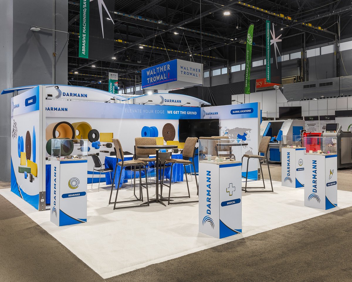 OrbusDisplays's tweet photo. Create a custom trade show booth that puts your products and solutions center stage. Find inspiration with this trade show booth we designed for Darmann in collaboration with Quantum Exposition. Partner with Orbus on your next custom trade show exhibit!
https://t.co/5a9TGdFoSl https://t.co/ZZVoYXWWgM
