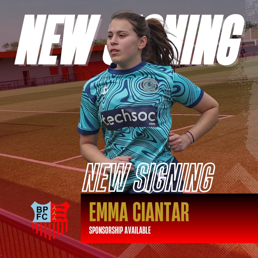 ✍🏻 𝗖𝗶𝗮𝗻𝘁𝗮𝗿 𝗶𝘀 𝗮 𝗿𝗲𝗱…

We are pleased to welcome <a href="/Emma_ciantar/">Emma Ciantar</a> as our first new signing of the summer.

The talented midfielder joins us from London Seaward and a former Maltese U19 International.

We can’t wait to see Emma in a red shirt 😍

#UpTheBowers