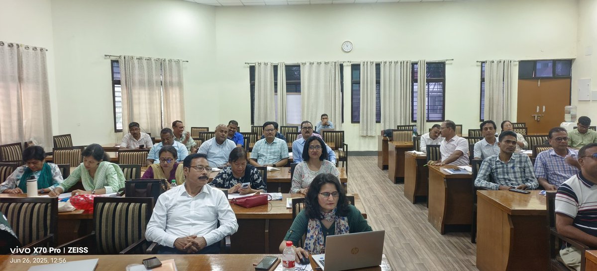 📍 State Level Training Programme for District Programme Officers

 🗓️ 24th – 26th June 2025 
🏛️ Venue: NIRD, Guwahati, Assam

Focused areas: ✅ Community Mobilisation ✅ SMC/SMDC Functionality ✅ Learning Outcomes ✅ Gunotsav Implementation ✅ PM SHRI Framework

👥 District