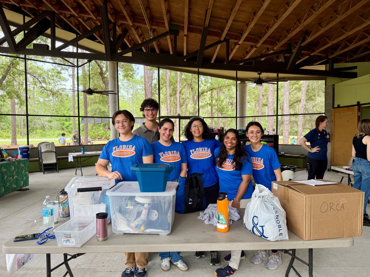 Day 1: 2025 Morningside Nature Center summer camp 🌿We had a slime-tastic time teaching our local community about Chemistry. Stay tuned, because day 2 is going to be filled with more boo-bubbles! 💚🧊