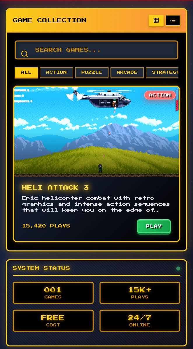 RetroLandGames's tweet image. yall like games? 🕹️
bringing the fun to @AbstractChain SOON