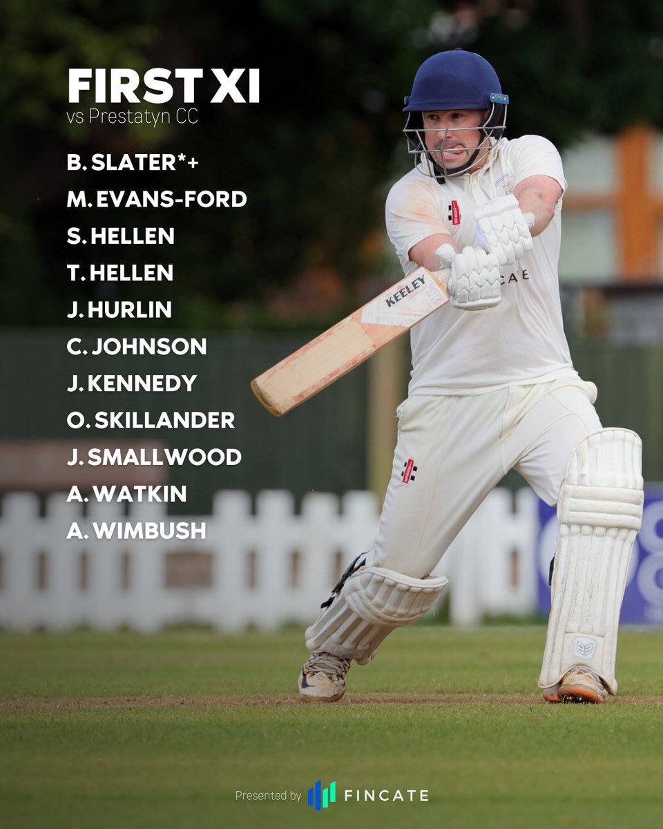 Flintshire Knockout team news for tonight’s quarter final against Prestatyn 📋

🤝 <a href="/fincateuk/">Fincate</a>