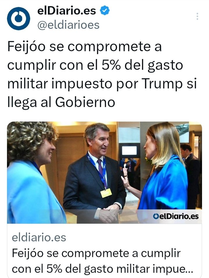 Núñez Feijóo: "No se puede engañar a todos todo el tiempo."