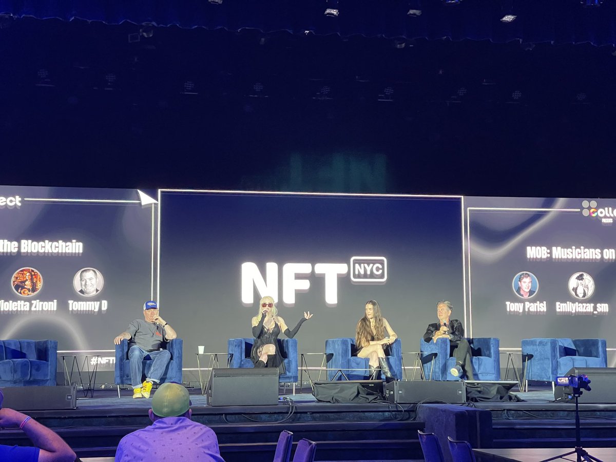 Jeonghoon Ha (@halawpllc) on Twitter photo What an interesting panel on music and blockchain! <a href="/EmilyLazar_SM/">Emily Lazar</a> <a href="/ZironiVioletta/">Violetta Zironi π</a> <a href="/TommyDanvers/">βTommyD</a> <a href="/auradeluxe/">Tony Parisi</a> <a href="/NFT_NYC/">NFT.NYC</a>
#nftnyc2025 #music #blockchain What an interesting panel on music and blockchain! <a href="/EmilyLazar_SM/">Emily Lazar</a> <a href="/ZironiVioletta/">Violetta Zironi π</a> <a href="/TommyDanvers/">βTommyD</a> <a href="/auradeluxe/">Tony Parisi</a> <a href="/NFT_NYC/">NFT.NYC</a>
#nftnyc2025 #music #blockchain