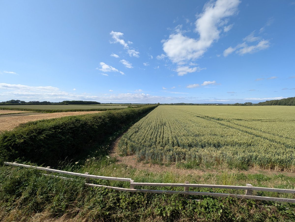 shaun7r's tweet image. Not too bad a view at one of today's locations 😎 #EastYorkshire