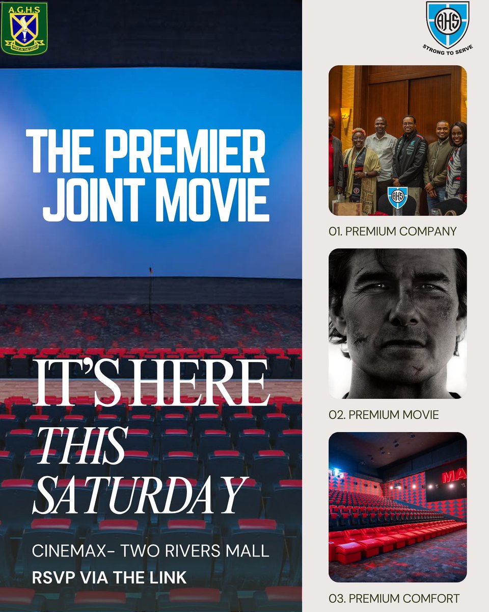 You know what they say about firsts…
You never want to miss them.

🎟️ RSVP now: ahsobc.org/rsvp-to-the-jo…

This is the very first Old Boys and Old Girls Joint Movie.
Not a rumour. Not a memory. A real, grown-up funkie.
Same Acrossian charm. Same Alliance wit. Just more glow, less