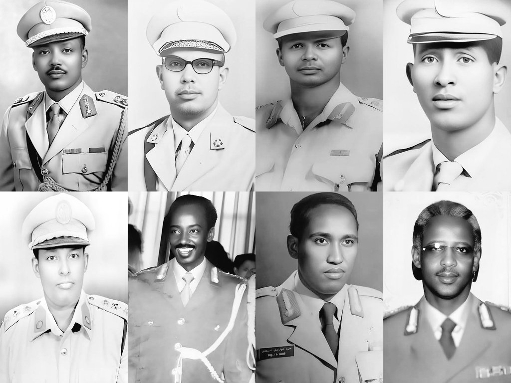 We still remember our heroes, Lt. Gen. Samatar, Major Gen. Fadil, Gen. Salhan, Gen. Cirro, Col. Aftooje, Col. Caare, Col. Geedi &amp; Col. Abokor, who bravely fought to defend the territorial integrity of Greater Somalia. 🇸🇴 #Somalia

Their legacy lives on. #SomaliHistory