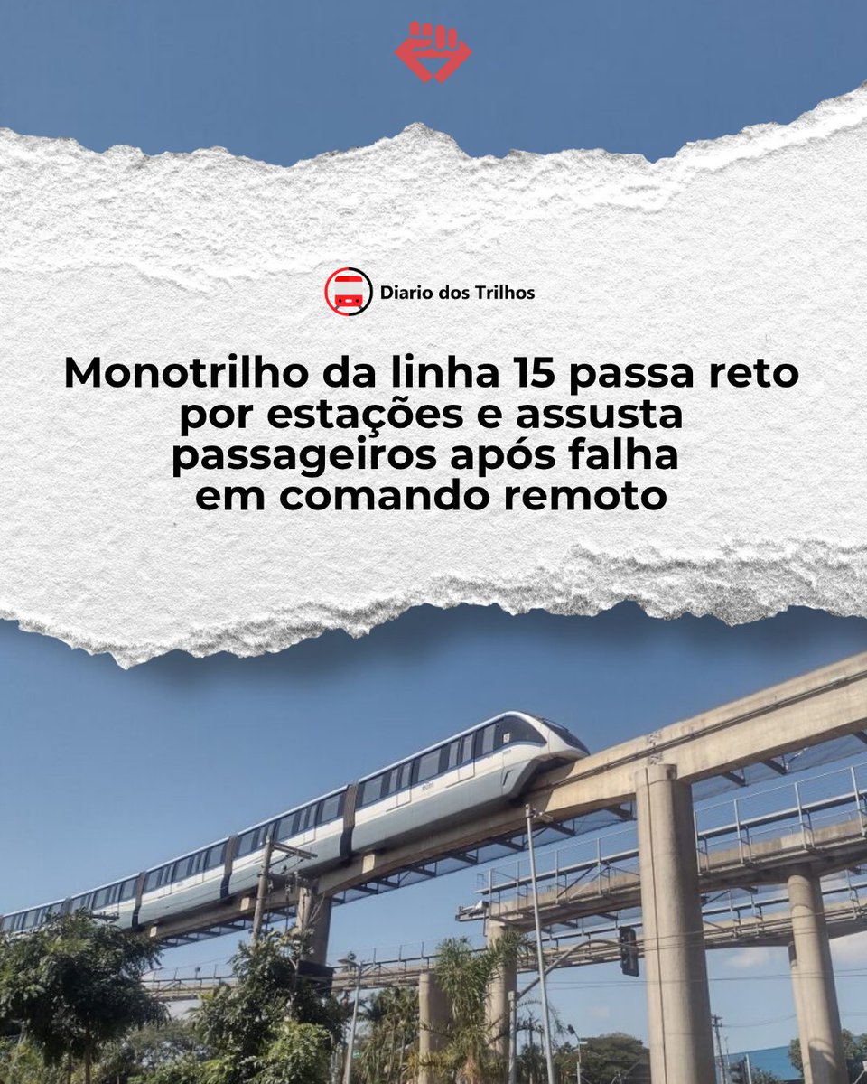 Se ainda tivessem operadores dentro dos trens da linha 15, ocorrencias como essa seriam evitadas... Culpa da política de precarização do Metrô de Tarcísio!
#OperadorSalvaVidas