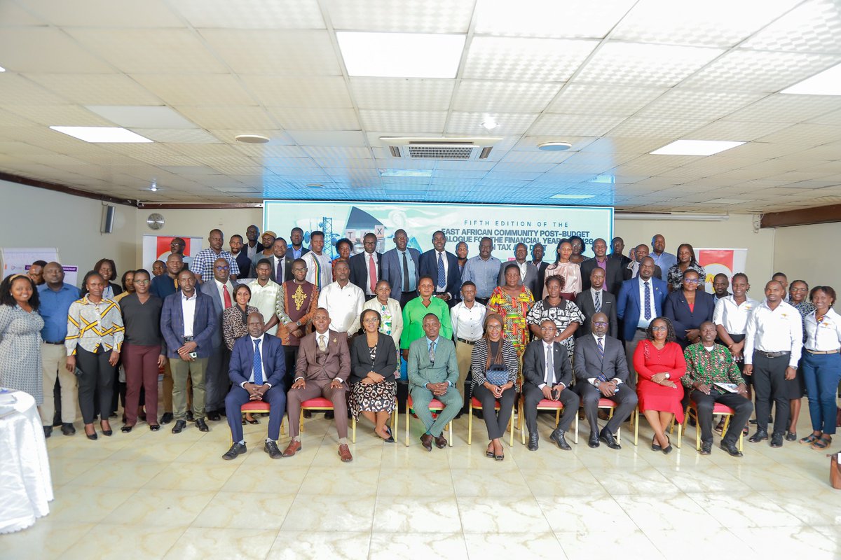 Thank you for joining the 5th Edition of the EAC Post-Budget Dialogue for FY2025/26 on Tax &amp; Debt 💼🌍

We explored: 
📊 EAC fiscal measures &amp; regional integration 
💸 Debt for inclusive, sustainable growth 
🤝 Harmonization of fiscal &amp; debt policies 
🧠 Insights on tax, trade &amp;