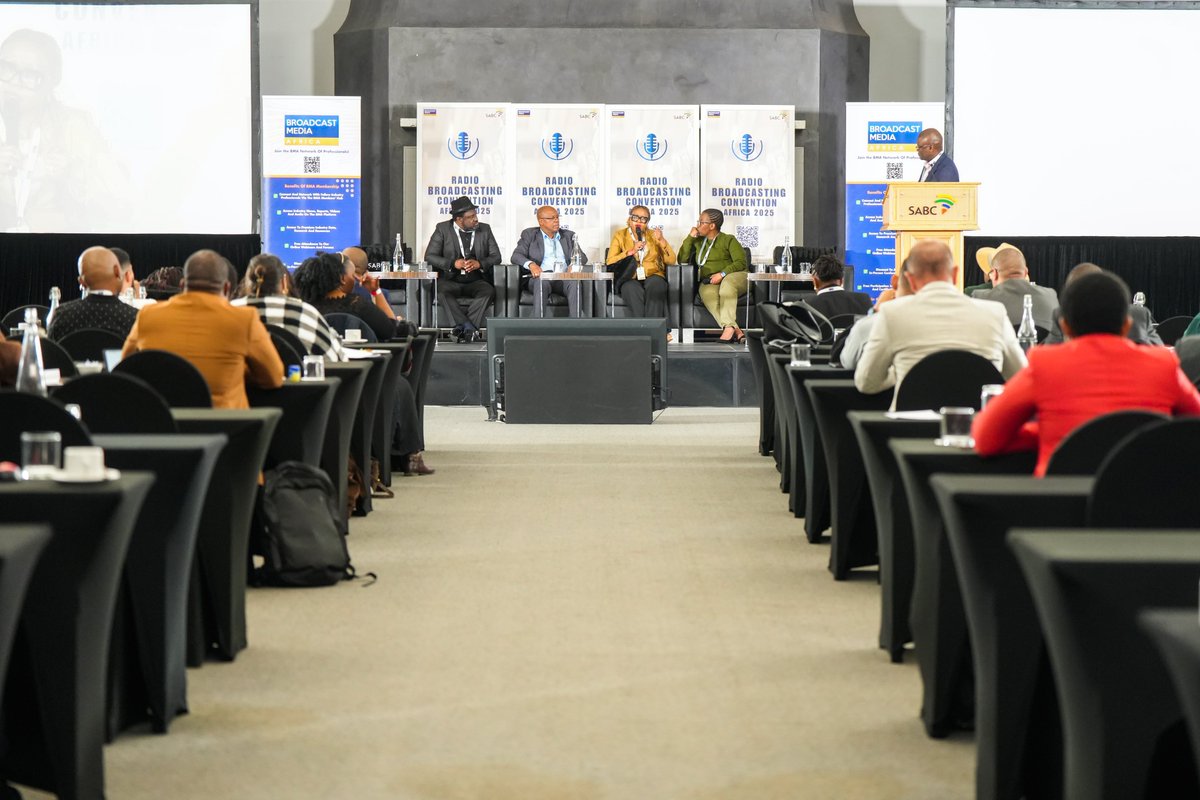 jackielawrencem's tweet photo. It was an honor to share my views with fellow broadcasters from across the continent! 🙏 See you next year.
#SABA #BMA #SABC #RadioBroadcastingConvention2025 #FutureOfRadio #HighlandsFM #AfricanMediaVoices https://t.co/RPrTkyw8hK