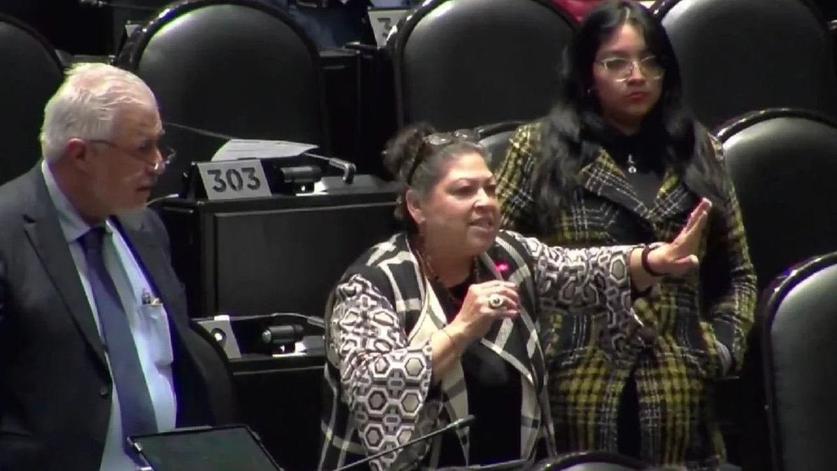 🤖📄 ¡La diputada Olga Chávez dice que sí leen los dictámenes… con IA!
🔥 “¡Actualícense, ignorantes!”, lanzó a la oposición.
#IA #SanLázaro #LeyDeInteligencia #Morena #PRI #Política
🔗 encambiodiario.mx/nacional/actua…