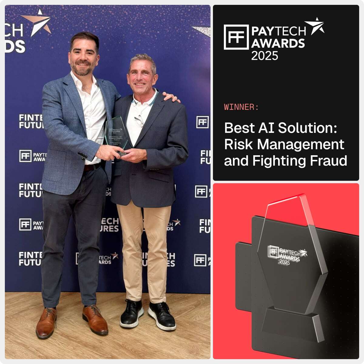 Oscilar (@oscilarinc) on Twitter photo Exciting news from London! Oscilar has won Best AI Solution – Risk Management & Fighting Fraud at <a href="/FinTech_Futures/">FinTech Futures</a> 2025 Paytech Awards!
Big thanks to FinTech Futures and congrats to all the winners defining future of payments and financial technology. 🚀 Exciting news from London! Oscilar has won Best AI Solution – Risk Management & Fighting Fraud at <a href="/FinTech_Futures/">FinTech Futures</a> 2025 Paytech Awards!
Big thanks to FinTech Futures and congrats to all the winners defining future of payments and financial technology. 🚀