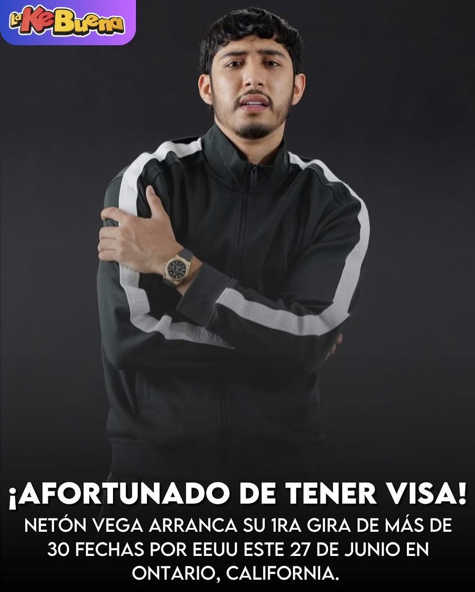 “Soy muy afortunado de tener mi visa de trabajo, porque gracias a eso podré llevar mi música a la gente que me sigue y me ha apoyado durante este tiempo” dice el cantante y compositor mexicano de 22 años #NetonVega para Billboard Español.🤠⚡️