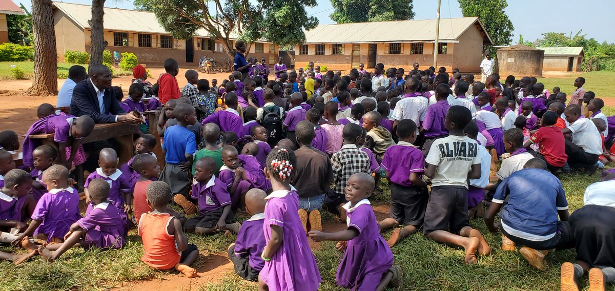 CHAINUganda's tweet photo. Today we have engaged the pupils in Kamira and Kikyusa on malaria prevention using music, dance and drama. Children have showcased innovative ways of creating awareness about malaria using poems, skits and songs. #PfizerFoundation #GHIG https://t.co/kwUx3B40wB