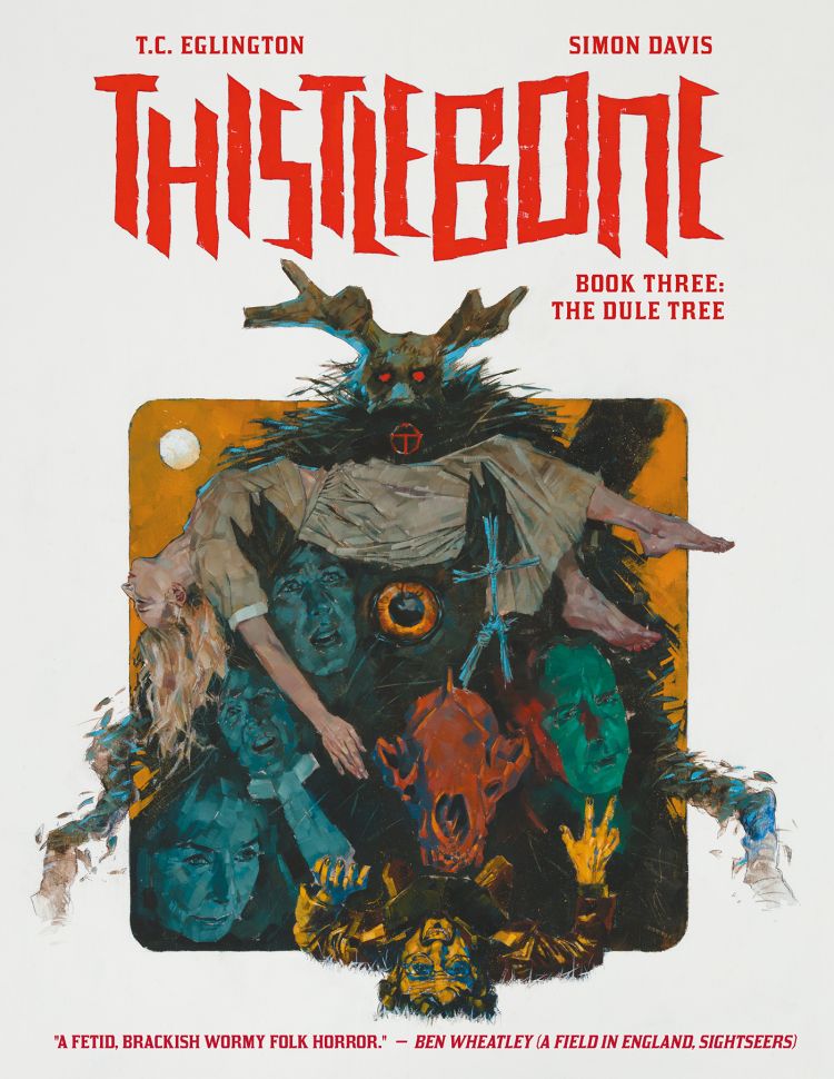 2000adSouthern's tweet image. On the 5th of July the 2000 AD Southern Contingent will gather for the Thistlebone signing at @ForbiddenPlanet Camden.
This kicks off at 14:00 till 15:00 and both Simon Davis and T.C. Eglington will be signing.
We will meet up from 13:00 in The Worlds End for a beverage or two!
