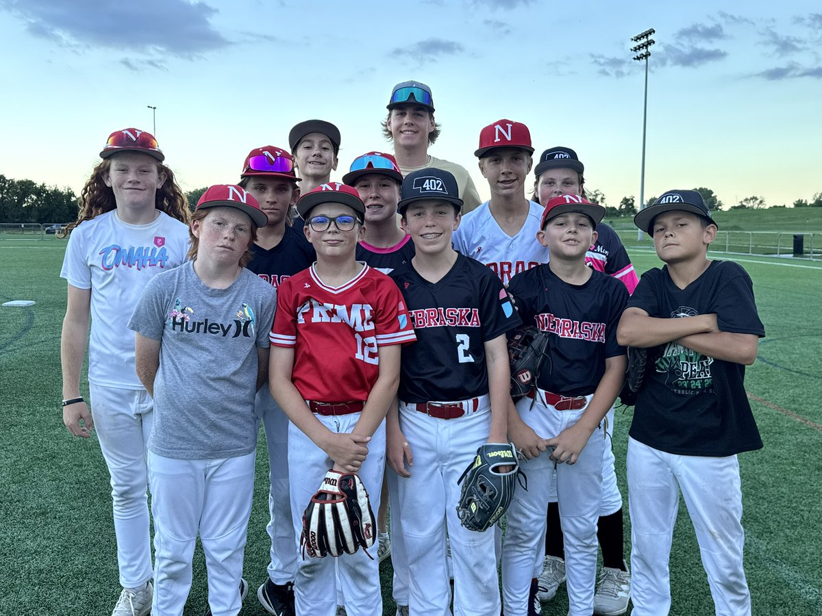 The <a href="/402Twisters/">Nebraska Twisters Baseball Club</a> had <a href="/YUPanthersBSB/">York University Baseball</a> commit <a href="/mason_ek/">Mason Ek</a> stop by practice to share some of what he's learned on and off the field <a href="/ESHS_Baseball/">Elkhorn South HS Storm Baseball</a> over the past 3 years as he's grown as a player and young man.   
The boys learned a lot.  Thanks Mason!