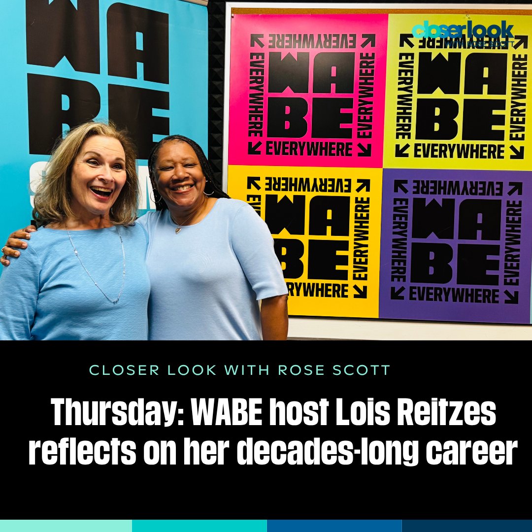 On today's Closer Look with Rose Scott: For 45 years, WABE host Lois Reitzes has been the voice of arts and culture in Atlanta. Join us as we celebrate her incredible career. Listen at 12pm &amp; 8pm EST on <a href="/wabenews/">WABE News</a>. <a href="/waberosescott/">Rose Scott</a>