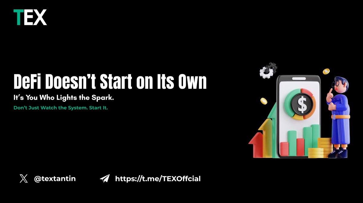 textantin's tweet photo. 🛑 Without users, it’s just code.
🧊 Logic. Frozen.
⚙️ Parameters, waiting.
TEX doesn’t move on its own.
🔥 It’s ignited by swaps.
🔧 Adjusted by liquidity.
🚀 Evolved by votes.
You’re not “using” DeFi.
You’re waking it up.
#TEXSwap #CTC #HumanInTheLoop #DeFiIgnition #TantinChain
-----------------------------------------
🛑 没有用户的协议，只是一堆代码
🧊 冷静的逻辑，冻结的曲线
⚙️ 等待被触发的参数
TEX 不会自己启动，
🔥 它是被你的交易点燃的
🔧 被你的流动性调节的
🚀 被你的治理行为推动进化的
你不是在“用” DeFi，
你是在唤醒它
#TEXSwap #CTC #链上点火器 #天体公链
