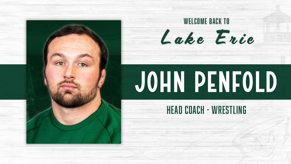 We are excited to announce the hiring of John Penfold as the next head coach of the Storm wrestling program!

Welcome back, John!

#RageOn! 🌩️

📰: lakeeriestorm.com/news/2025/6/26…