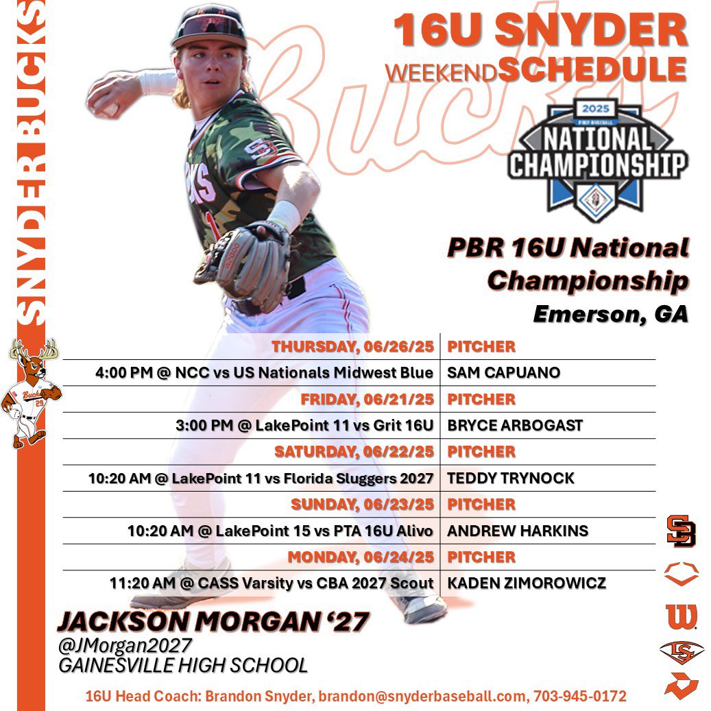 Snyder Baseball tweet media