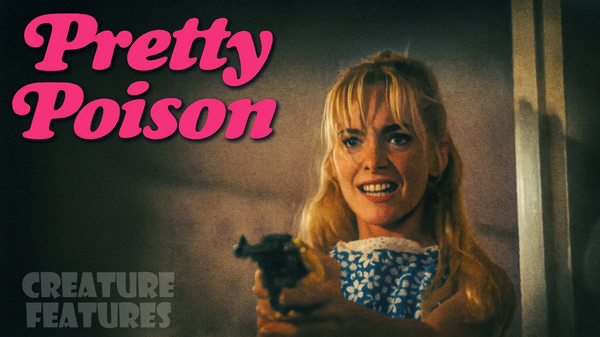 CrowhavenProd's tweet image. This Saturday on Creature Features: We’ll watch “Pretty Poison” from 1968 with Anthony Perkins and Tuesday Weld. Don’t miss it!

YouTube Link: youtu.be/7jlBDu0gr5Y