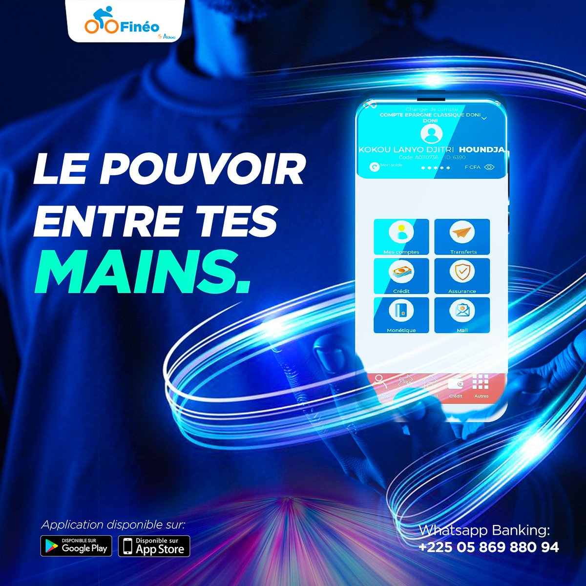 Garde le contrôle sur tes finances, et gère tout... toi-même !

#fineo