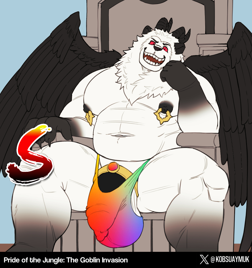 Many but weak vs one but strong — who would win?
I've wanted to draw goblins in a comic for so long!