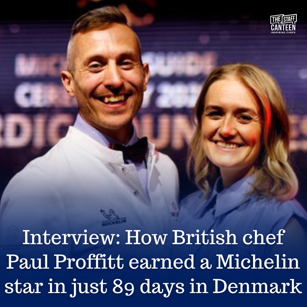 🗣️ "In the first 24 hours, we had something like 440 reservations. It's a game-changer." ⭐ 

Read chef Paul Proffitt's remarkable story, from culinary school in Birmingham, to rapid-fire Michelin star success in his own restaurant in Denmark: bit.ly/4elXSgR